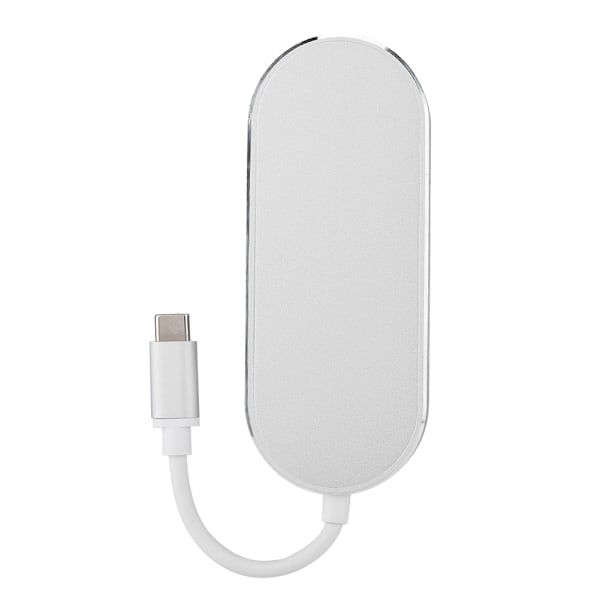 6-in-1 Type-C - HDMI+USB3.0*2+PD lataus+SD+TF Hub-sovitin