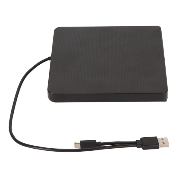 Extern CD DVD-enhet Professionell Plug and Play USB 3.0 USB C Bärbar Brännare för Laptop Desktop PC för Windows för OS X