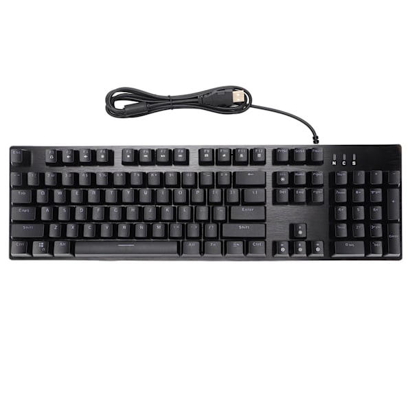 TAIDU Mekanisk Gamingtangentbord Hållbart 104 Tangenter K550 RGB USB-tillbehör för Windows XP / 7/8/10-system