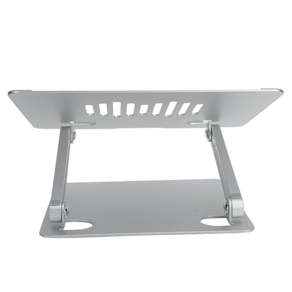 Bærbar stativ sammenleggbar sammenleggbar bærbar oppbevaring aluminiumlegering sølv for 11‑15,6 tommer