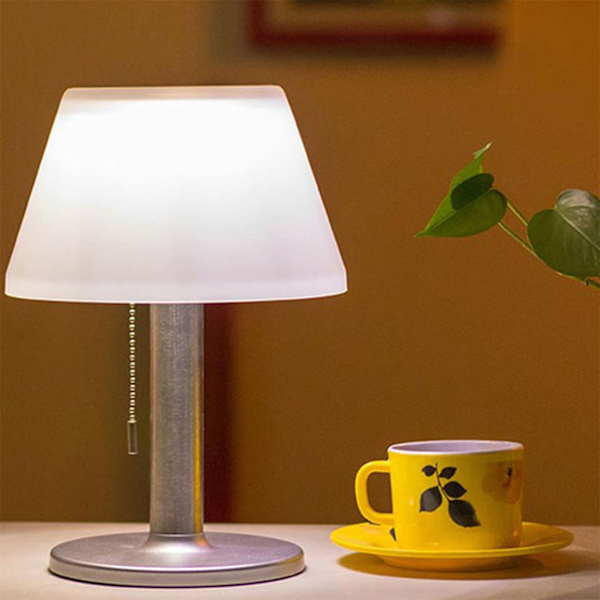 Solcelledrevet bordlampe LED vandtæt 3 niveauer justerbar solbordlampe til hjemmet udendørs have