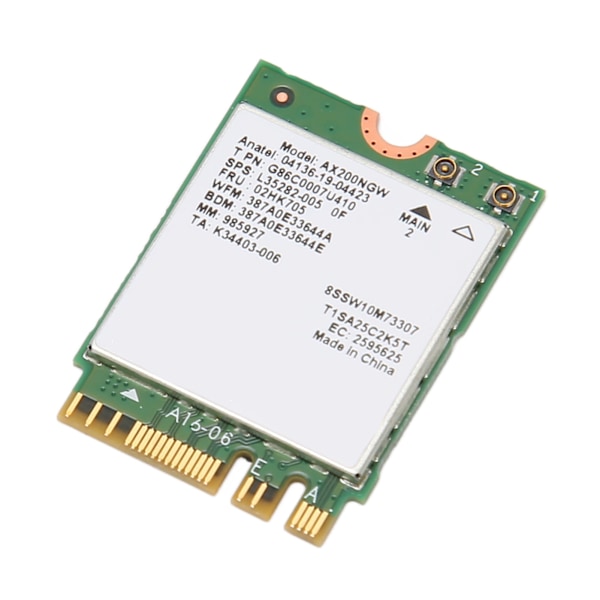 WiFi 6 nätverkskort för Intel AX200NGW 802.11ax Bluetooth 5.2 WIFI M.2 nätverksadapter för bärbar dator