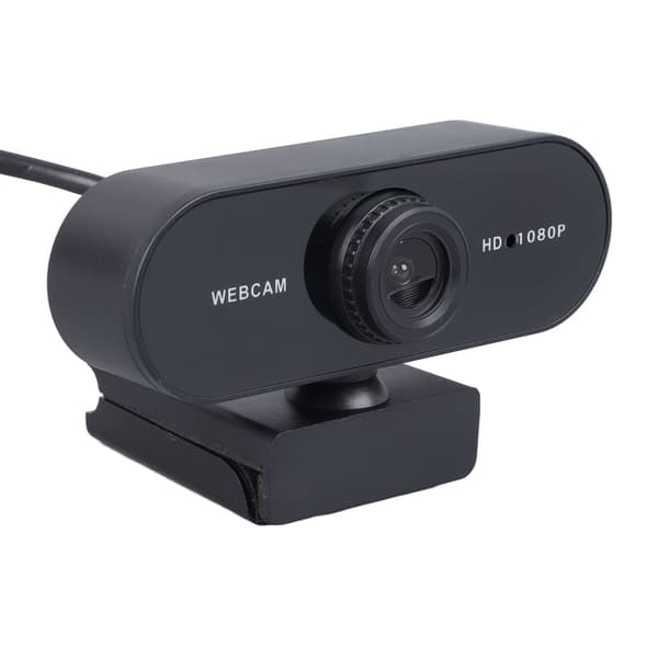 Computer-kamera med mikrofon 1080P klart videobillede stemmeinteraktivt webkamera til videooptagelse konference