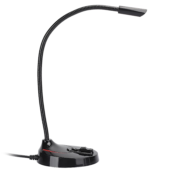 Computer Mikrofon USB Bøjbar 360 Grader Omnidirektionel Drive Free PC Desktop Mike