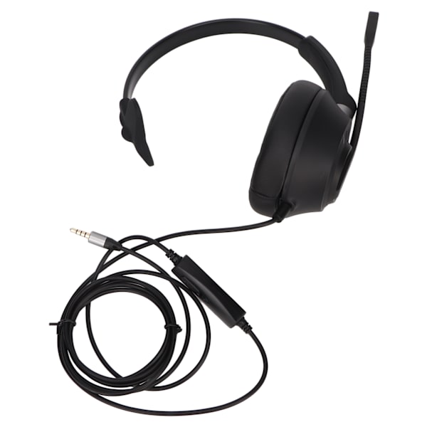 3,5 mm affärsheadset ENC brusreducering volymjustering monoaural telefonheadset med mikrofon för hemmakontor