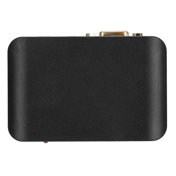 USB 3.0 til HDMI VGA Konverter Extender HD Video Audio Display Adapter til Win/MAC OS Sort