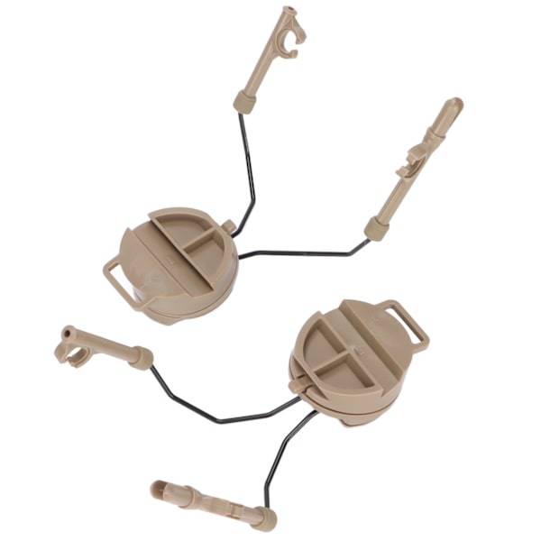Hjälm Arc Rail Adapter Headset Hållare Upphängningshörlurar Fäste för Comtac I II för MSA för Sordin HeadsetBrun