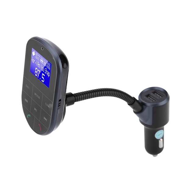 Hands-free samtale bil FM-sender lader klar LCD Bluetooth FM-sender billader