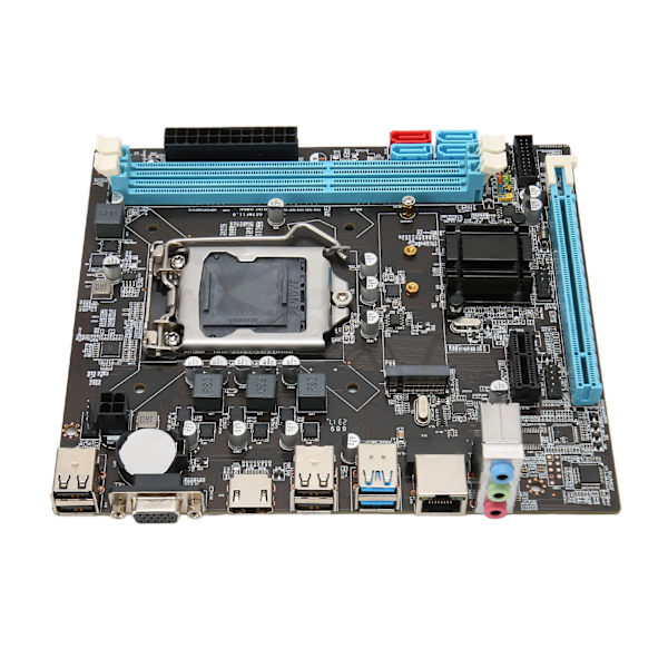 LGA 1155 Moderkort B75 2 240Pin DDR3 SDRAM VGA HD Utmatning PCI Express X16 X1 M.2 NVMe Micro ATX Moderkort för Chassi