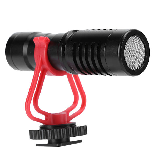 Bærbar Mini Vlog-opptaksmikrofon Audio Video Mic for SLR Smartphone Live Streaming
