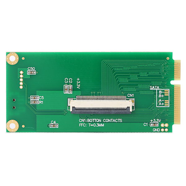 PCI E til CE-adapterkort PCI E til ZIF-overførselskort med 2 stk. fleksible fladkabler