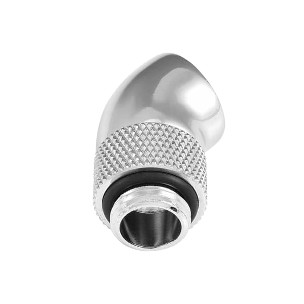 45 graders vinklet G1/4 montering adapter-stik vandkølingssystem tilbehør