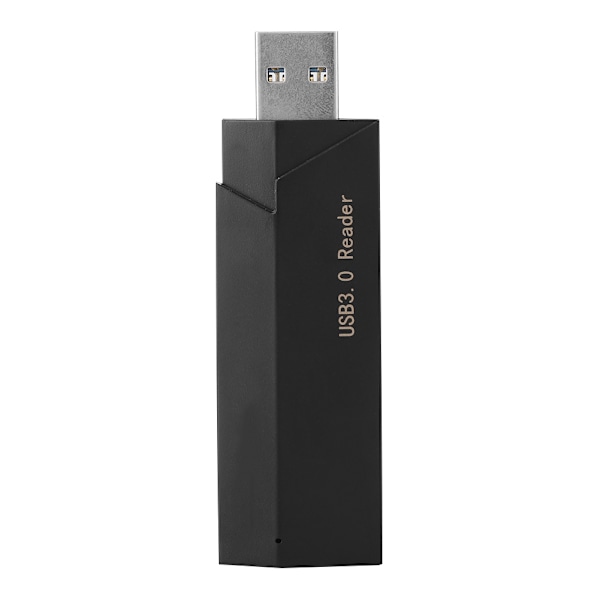 Mini minneskort/TF dubbla kortläsare USB3.0 kortläsare universell för Windows / OSX / Linux