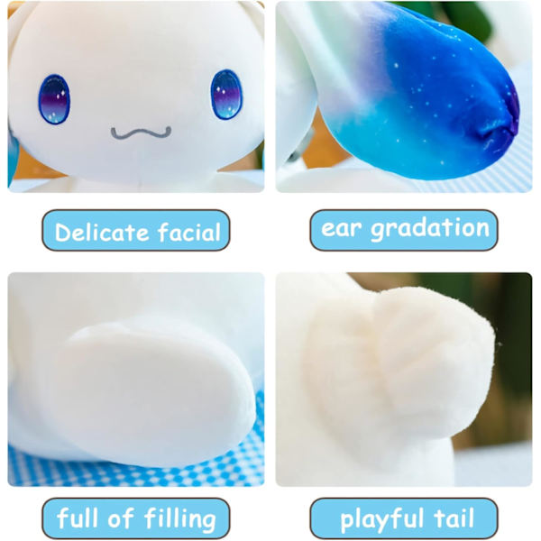 Pehmolelu, kaneli kawaii pehmo sarjakuvatähti silmä kaneli pehmo, 12 tuumaa, sanrio pehmo lasten nukkumaanmenoaika lelu