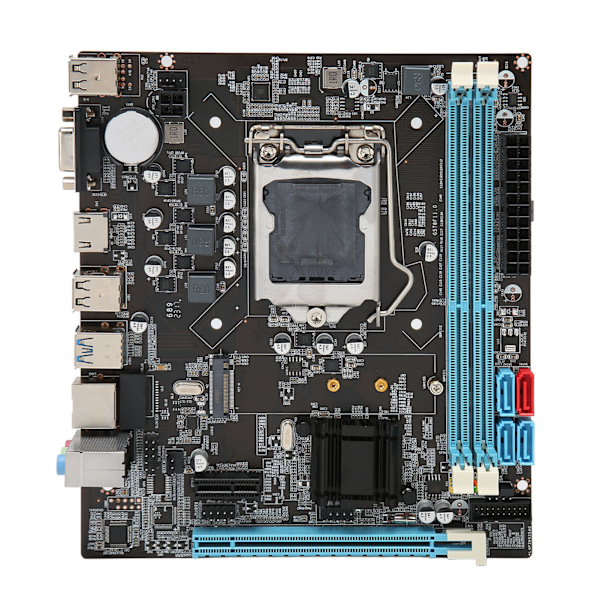 LGA 1155 bundkort B75 2 240Pin DDR3 SDRAM VGA HD-udgang PCI Express X16 X1 M.2 NVMe Micro ATX bundkort til chassis