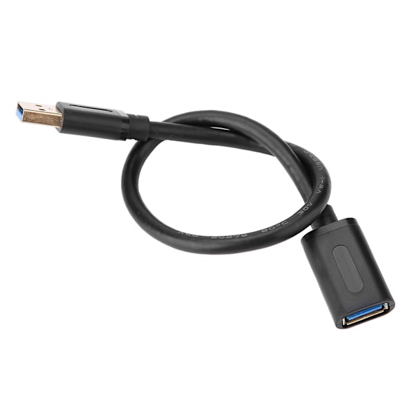 USB3.0 han til hun forlængerkabel 5Gbps højhastigheds guldbelagt stik kabel (0,3 m)