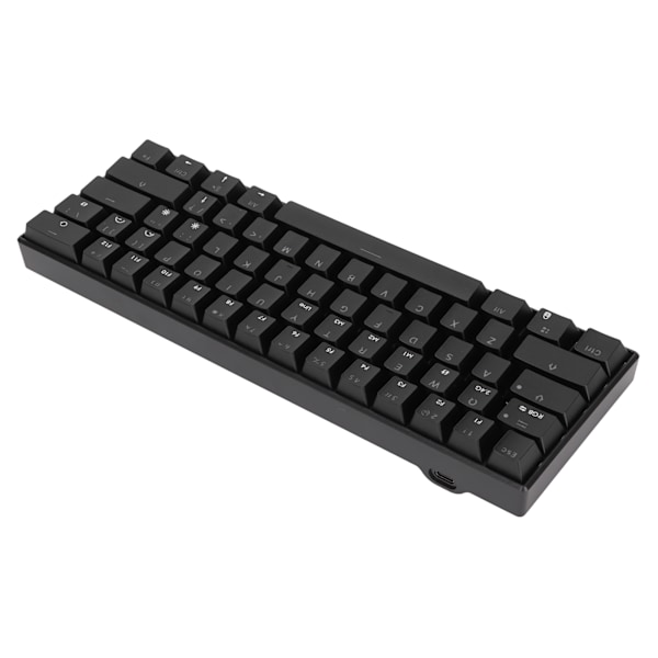 READSON Mekanisk Gaming Tastatur 61 Taster Støtte Trådløs Bærbar Ergonomisk RGB 3 Moduser Tilkobling Kablet Tastatur Grønn Akse Kropp