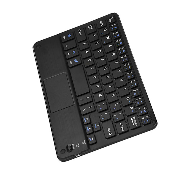 Ultratunn trådlöst Bluetooth-tangentbord med pekplatta för Windows PC Android-surfplatta