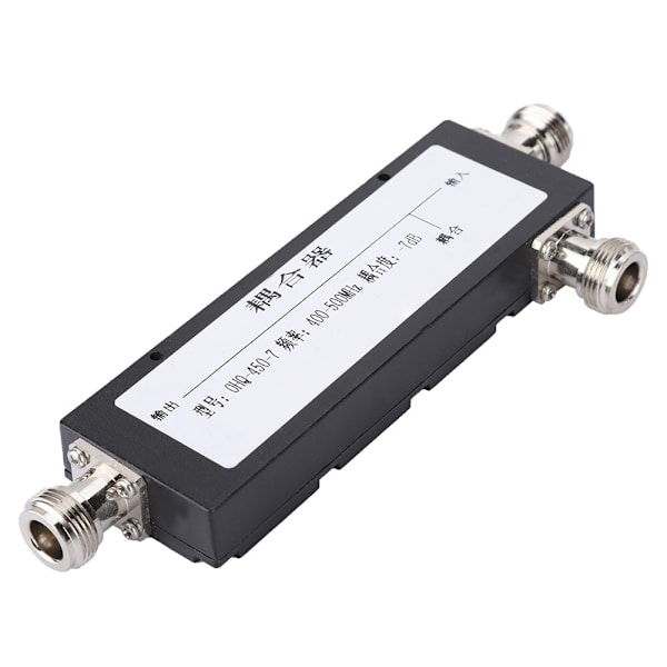 -7dB 400-500Mhz Kobler Signal Power Splitter Frekvens Power Splitter N-F Plugg