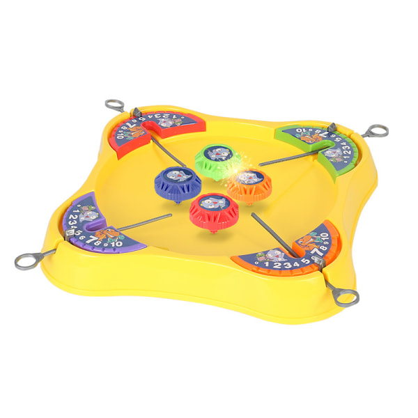 Battling Tops - The Original Classic Spinning Tops Game Set for 2 - 4 Kids. Insert, Press & Pull! Ages 6+ Boys & Girls