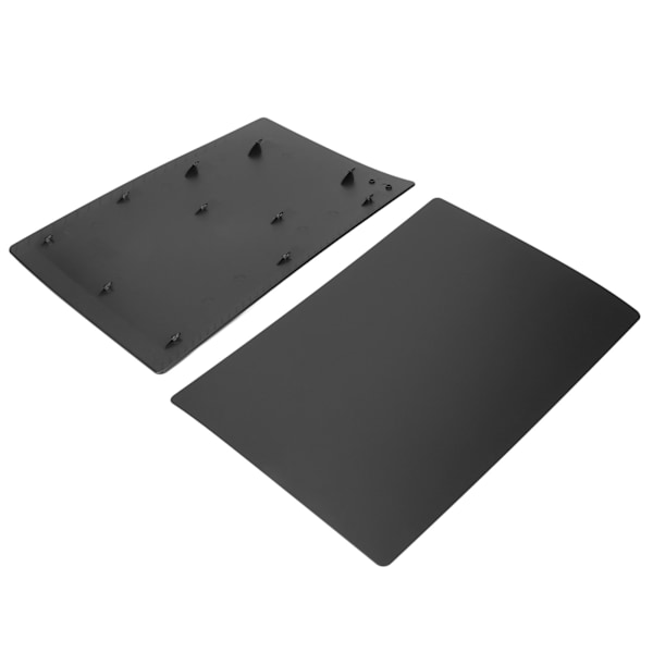 Støv- og ripebestandig erstatningspanel for PS5, beskyttelsesdeksel for PS5-spillkonsollpanel for PS5 Digital Edition, svart