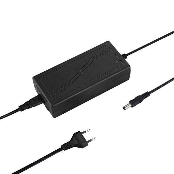 12V 5A nätadapter snabbladdningsadapter med indikator
