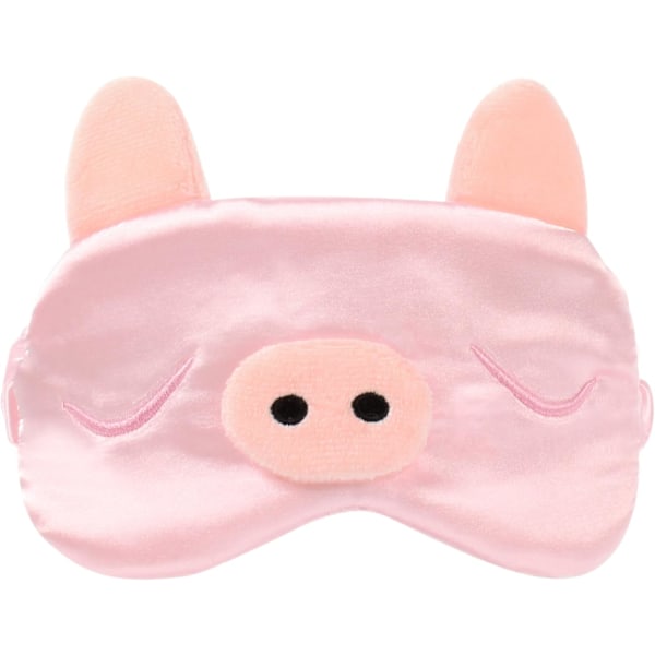 3D Groda Söt Tecknad Design Sovmask Resa Kontor Snäpp Mjuk Plysch Ögonmask Grön (7477+Gris)