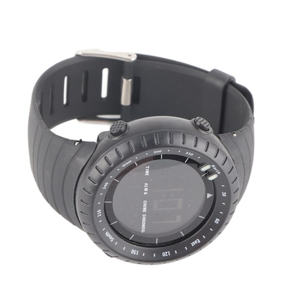 HZ500 Digital Elektronisk Klocka Multifunktionell Vattentät Armbandsur för Utomhussporter Daglig Användning Svart