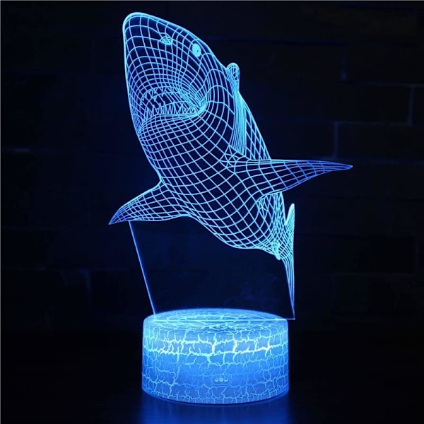 3D Engel Model Illusion Lampe Farverig Led Natlampe til Piger Soveværelse Dekoration USB Skrivebord Bordlampe Fødselsdag År Gave
