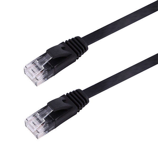 RJ45 CAT6 Ethernet-verkko litteä LAN-kaapeli UTP-paikkajohdot 1000M 1 metriä