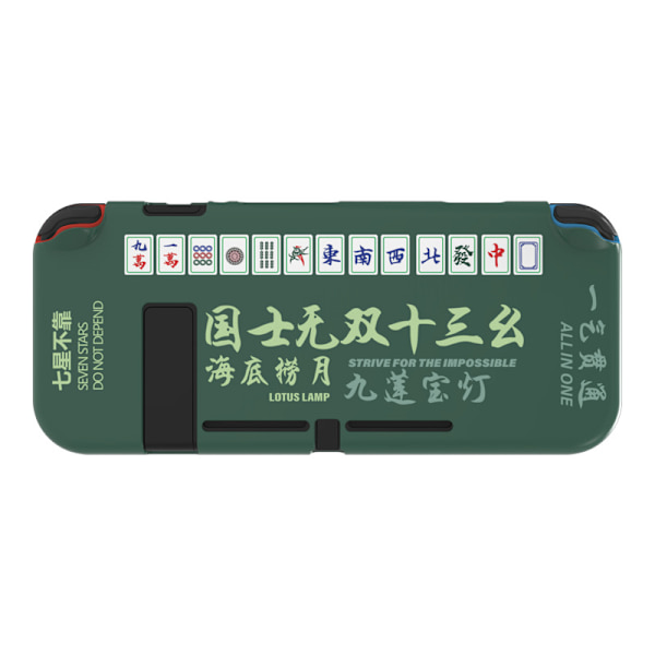 Dokkbar beskyttende deksel for Nintendo Switch, myk TPU-slank deksel for NS-konsoll og Joy-Con-kontrollere