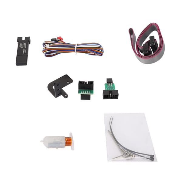 Auto Bed Leveling Sensor Kit Nøjagtig Måling Udskrivning Nem Montering 3D Printer Leveling Sensor til Ender 3 CR 10 Hvid