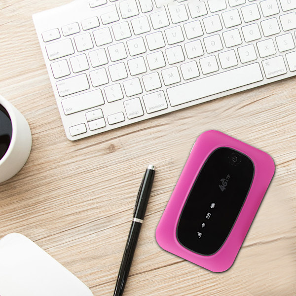 M7 Bärbar WIFI 4G 150Mbps Lämplig för Världsomspännande Trådlös Modem Router (Lila)