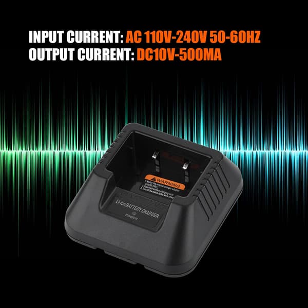 Interphone-laturi, Intercom-latauslaite, Virtalähde, Adpater Baofeng UV-5RA/A/B/E/C:lle