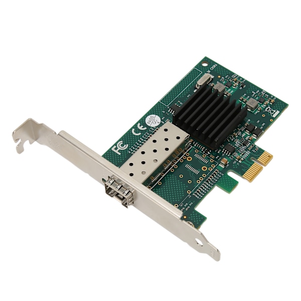 PCIe X1 enkel SFP-port nettverkskort 1000 Mbps LC-port PCI Express Ethernet LAN-adapter for Linux for Windows