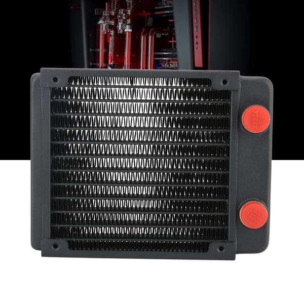 Mat sort computer kobber køleplade varmeafledende kobberradiator til industrien