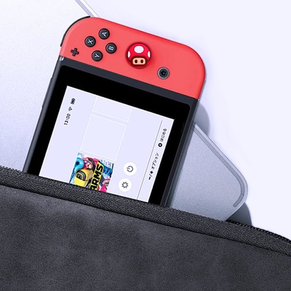Tumgreppshättor för Nintendo Switch/OLED/Switch Lite, 4 st Hättor för Nintendo Switch Joysticköverdrag Kawaii Tillbehör Switch Tumgrepp