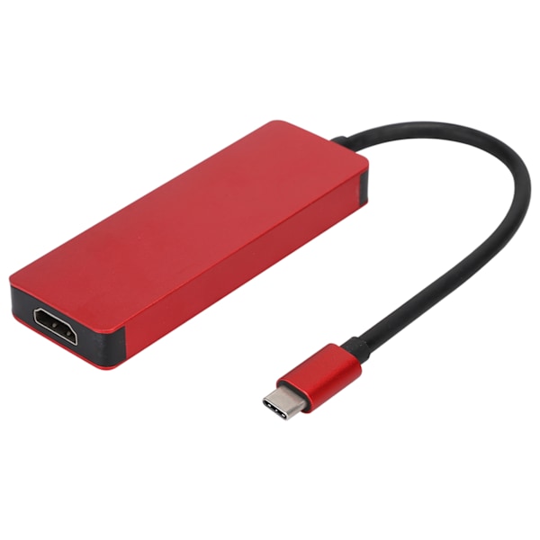 USB-liitäntäurosadapteri 5-in-1-keskitin Type-C - HDMI USB 3.0 -muistikortti Telakointiasema