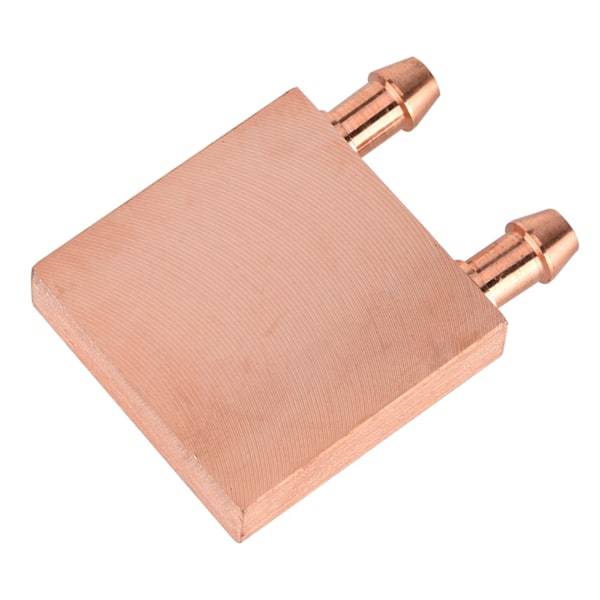 Kobber Vannkjølingsblokk for Grafikk GPU Hoved CPU 40 * 40 * 10mm