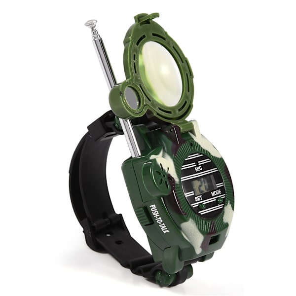 2 kpl Mini lasten Walkie Talkie lasten rannekellot Intercom ulkoilulelu lahja