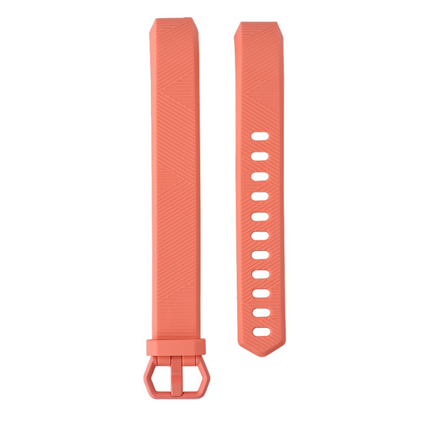 TPU Twill Watchband Rem for Fitbit Alta HR (Oransje L)