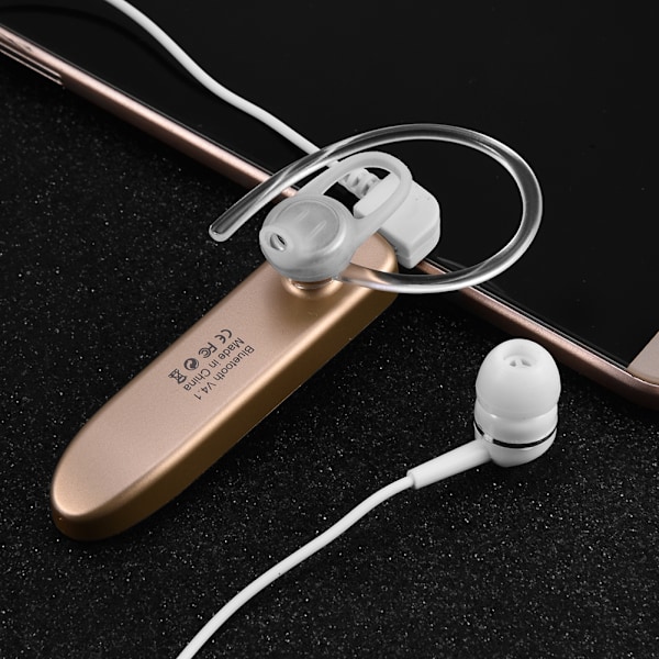 Mini trådlös in-ear enkel Bluetooth stereo hörlur med extern hörlur