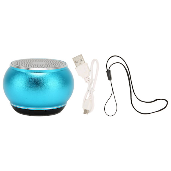 Bluetooth-pieni kaiutin, yksinkertainen muotoilu, IP67-vedenpitävä, kannettava langaton kaiutin suihkuhuoneeseen, pyörään, autoon, sininen