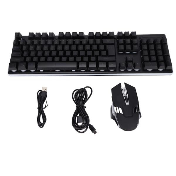 Keyboard Mouse 104 Key Wireless Charging 2.4G RGB Luminescence Computer Supplies for Office Games