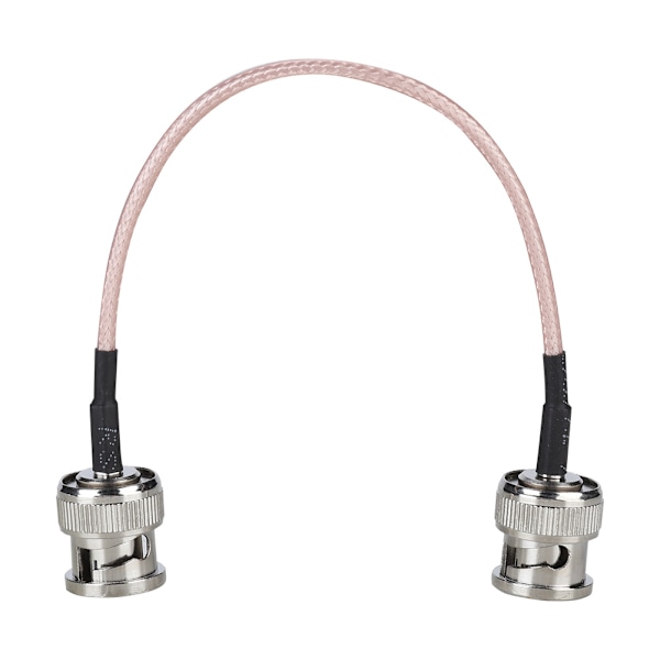 1 st BNC-hane till BNC-hane adapterkabelkontaktkonverter för radioantenn 14 cm