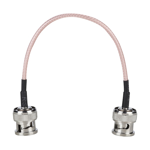 1 stk. BNC han til BNC han adapterkabel konnektor konverter til radioantenne 14 cm