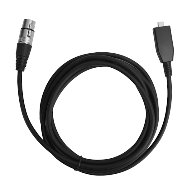 TY18 Mikrofonikaapeli TypeC uros - XLR naaras Äänityskaapeli Liitinjohto Tarvike 3 m