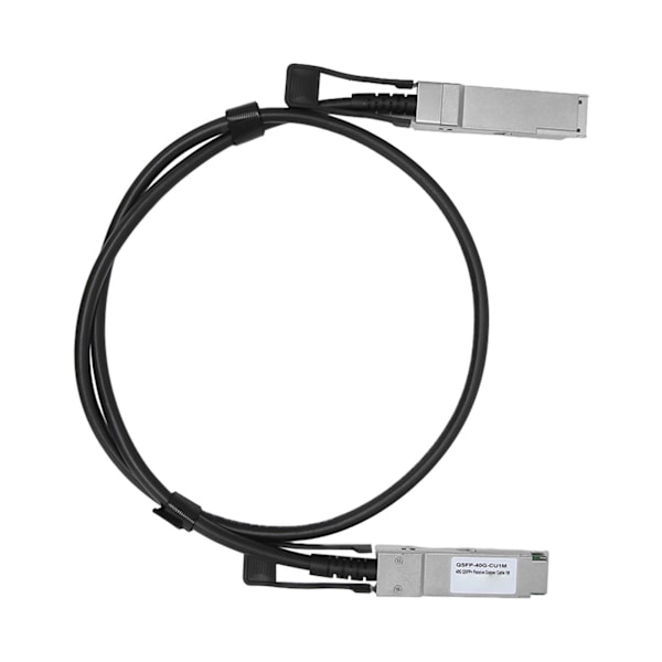 DAC-suurinopeuksinen kaapeli QSFP+ - QSFP+ 40G 1M DAC-kaapeli H3C:lle, Juniperille, HP:lle, ZTE:lle, DELL:lle, Entelille, Extremelle