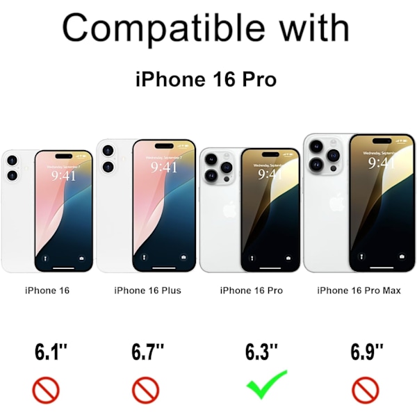Til iPhone 16 Pro Cover, Sød 3D Astronaut Stand med [2 Skærmbeskyttere] [Kamerabeskyttelse] Støtteben Stødsikker Bling Silikone So Purple
