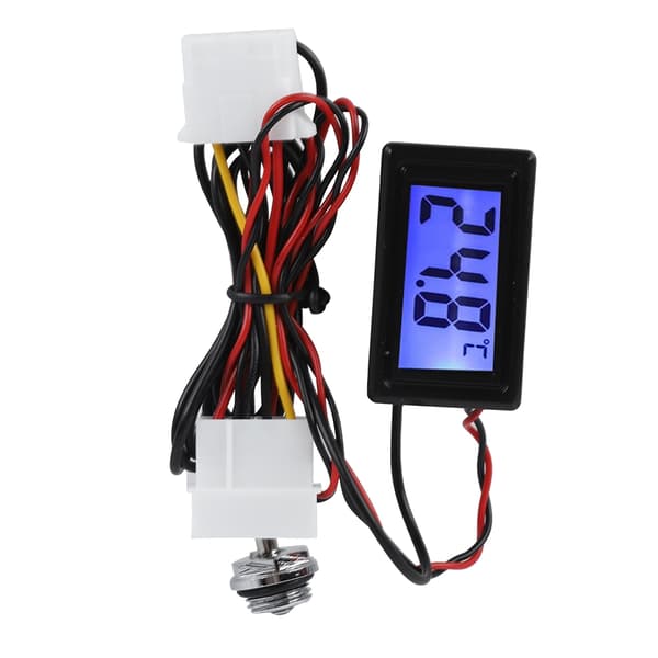 PC vattenkylningssystem digital display termometer temperaturmätare